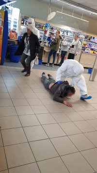 Interwencja w sklepie w Sosnowcu